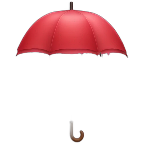 Love rain umbrella emoji