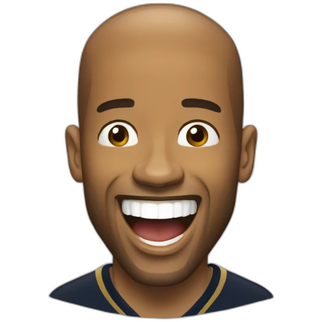 thierry henry laugh emoji