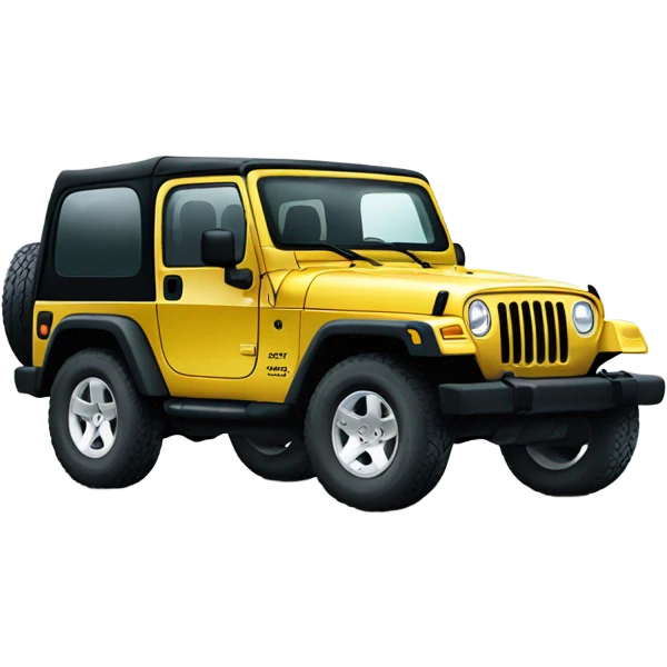 2004 unlimited two door Jeep  emoji