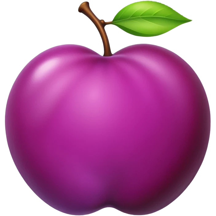 Hace la ciruela emoji