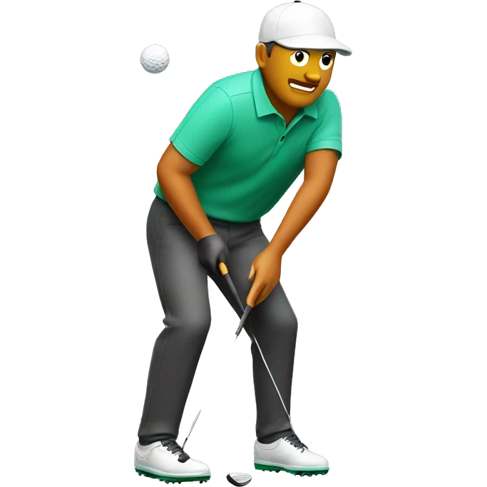 Golfer emoji