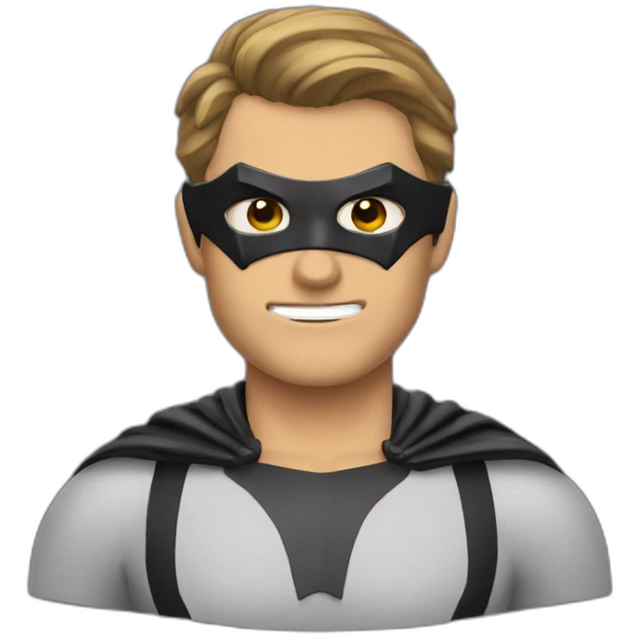 Bat man emoji