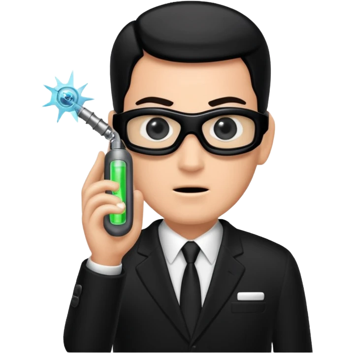 neuralyzer from Men in Black emoji