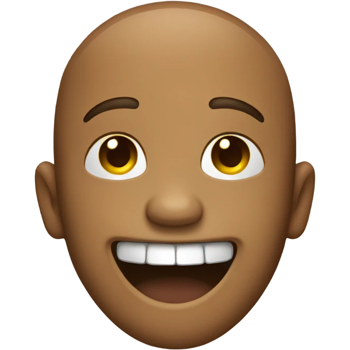 Laughing with hand in other hand  emoji