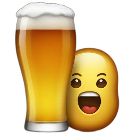 atomic beer emoji