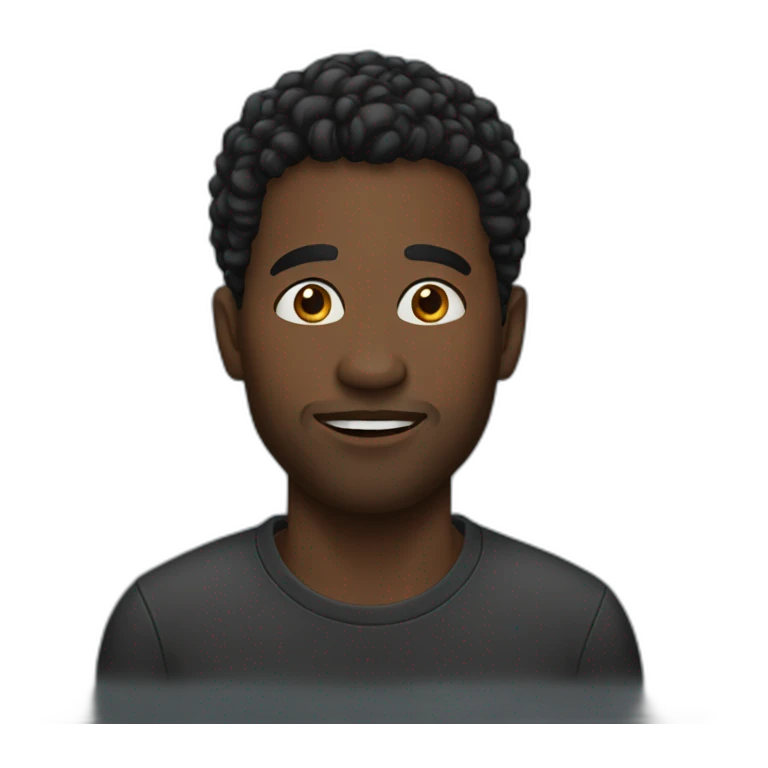 black men emoji