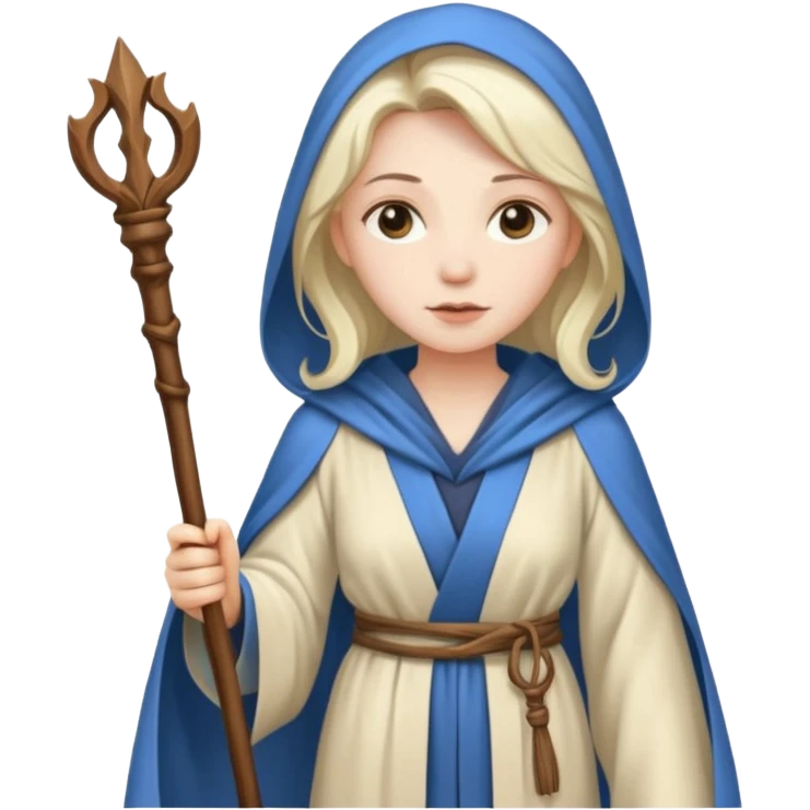 AI female wizzard emoji