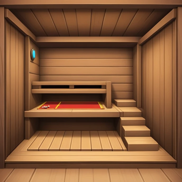 secret geming room behind wall, trapdoor emoji