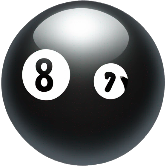 8 ball emoji