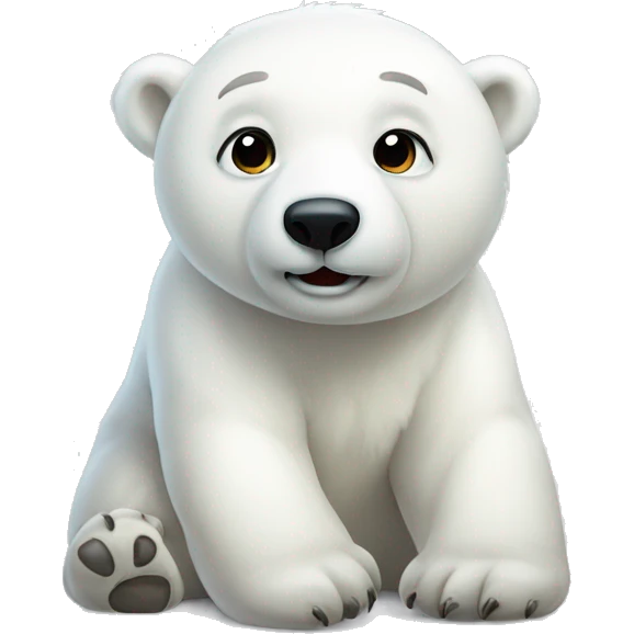 Polar Bear Cute emoji