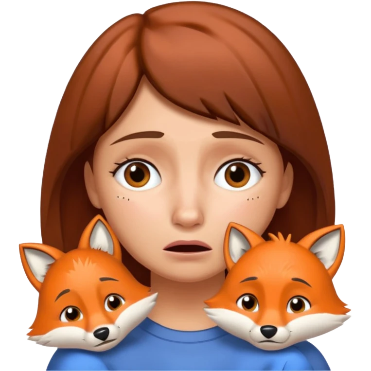 Make Dora and Swiper the fox crying emoji
