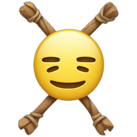 smiley arms crosses emoji