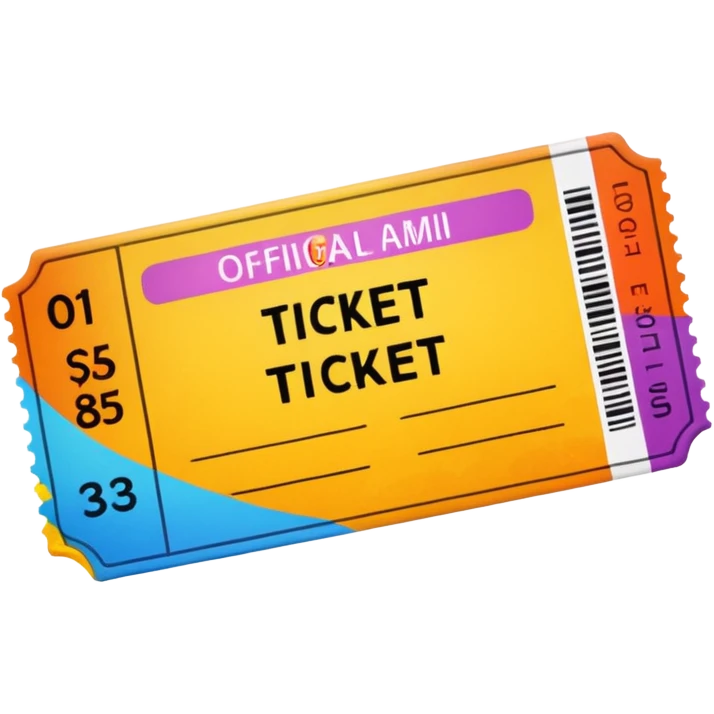 visit ticket emoji