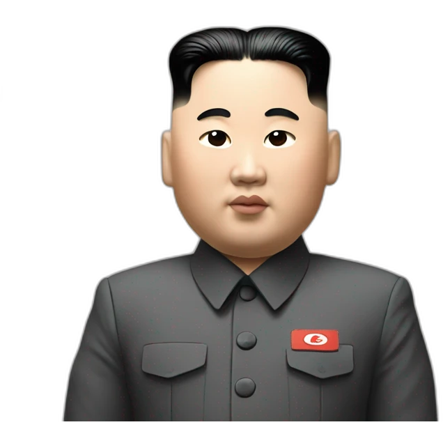 Kim jong UN and LOGO Nike emoji