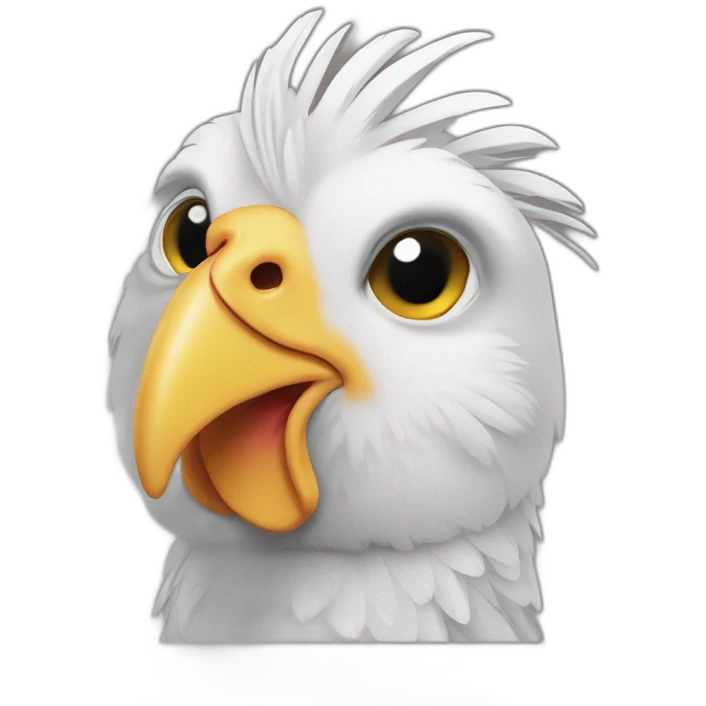 chicken chill cockatiel emoji