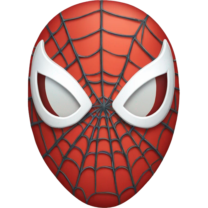 Spider man mask  emoji