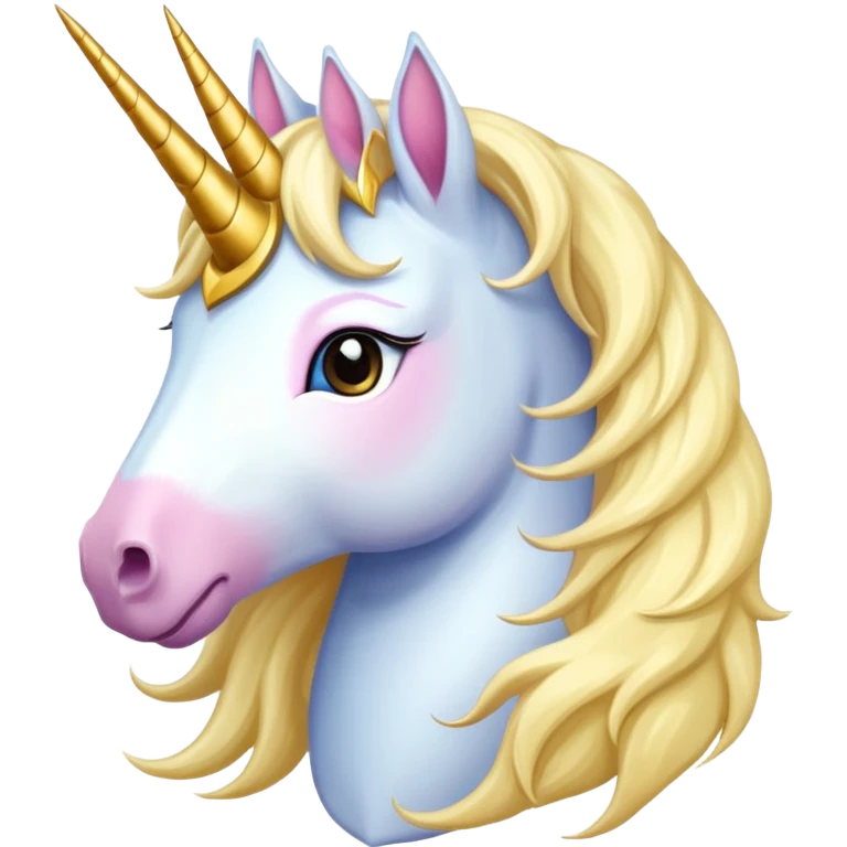 Princess unicorn emoji