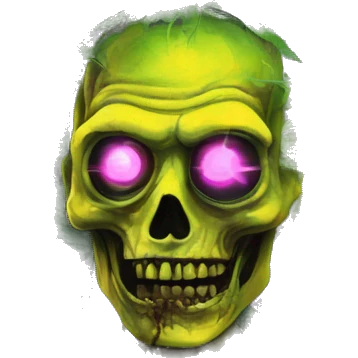 420 .Zombie_ Vaporwave black holographic oilslick zombie smoking yellow caution tape hemp leaves hemp plants emoji