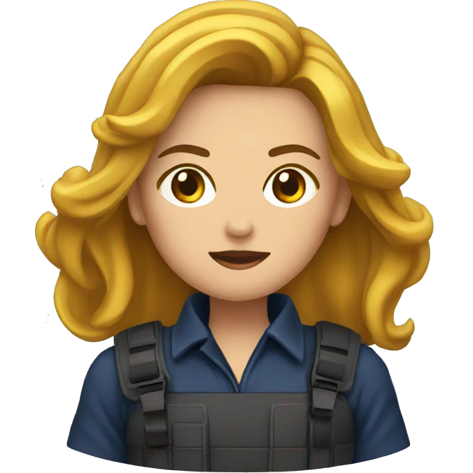Vigilante de seguridad mujer emoji