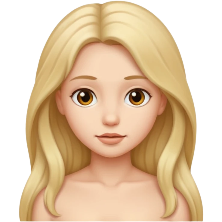 a naked girl  emoji