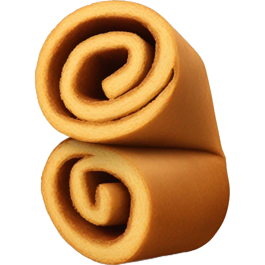 Roll de canela emoji