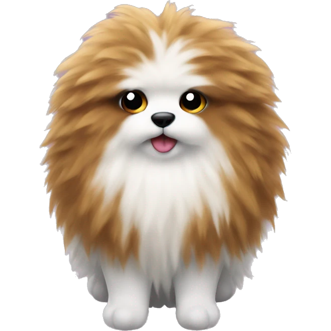 Fluffy panckae emoji