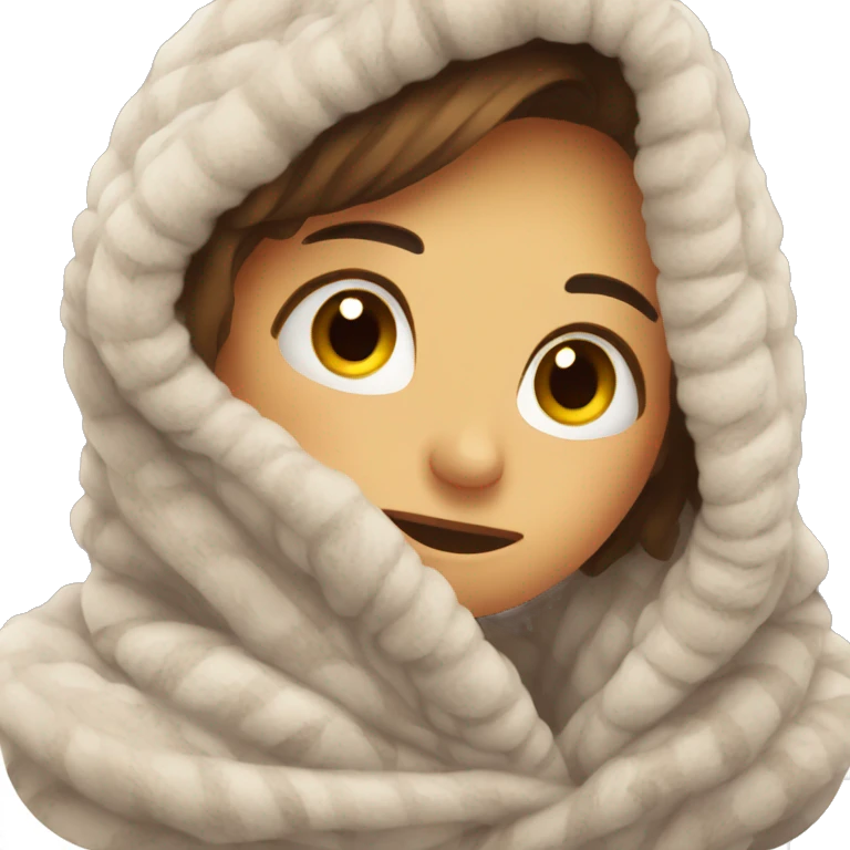 Cozy blanket  emoji