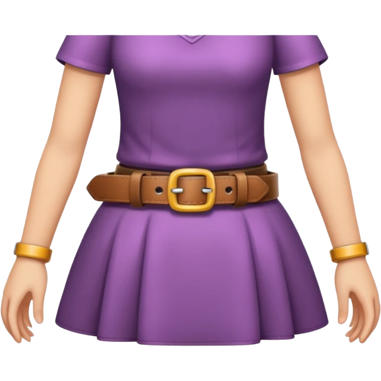 belt in girl hand emoji