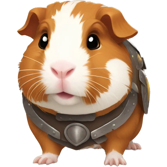 Gladiator Guinea Pig emoji