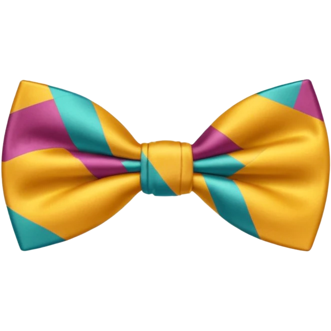 Aesthetic bow tie emoji