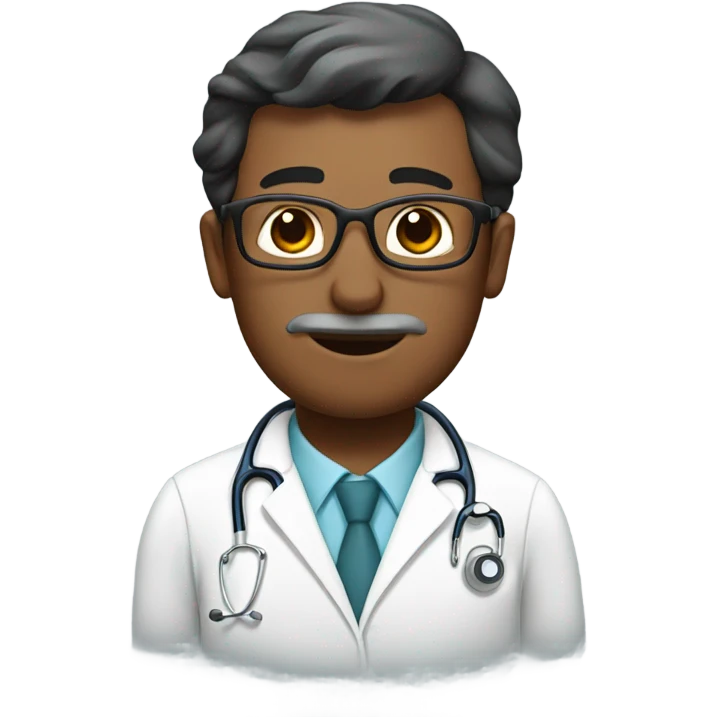 Lung doctor emoji