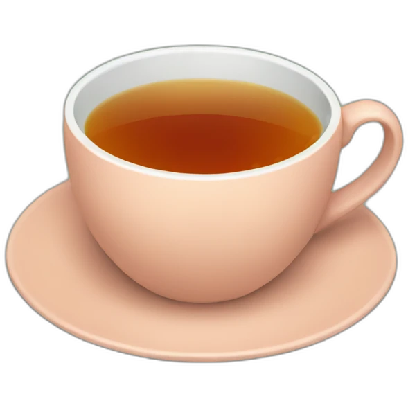 A cup of tea emoji