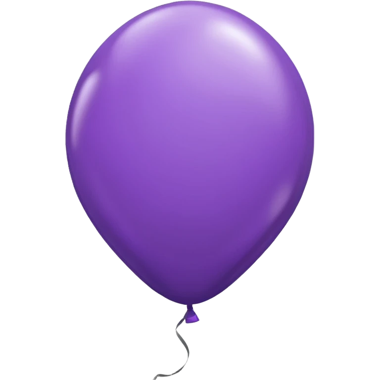 Purple balloon emoji