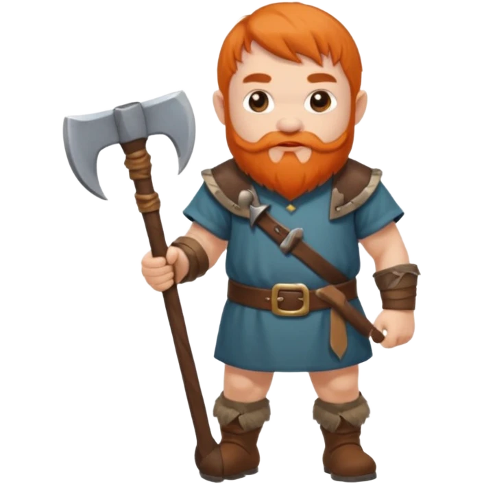 Dwarf full body emoji
