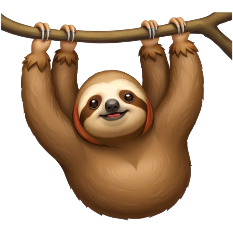 a sloth emoji