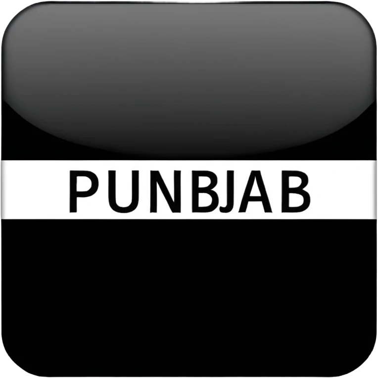 India state punjab outline in Punjab punjabi word type emoji