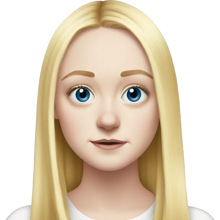 Dakota fanning now  emoji