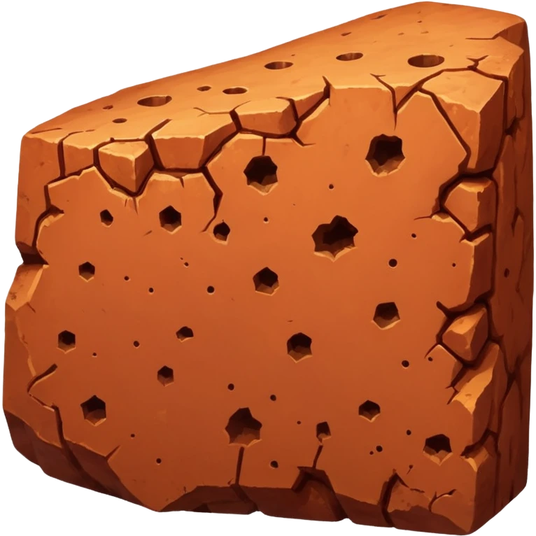generate an ultra realistic piece of bauxite emoji