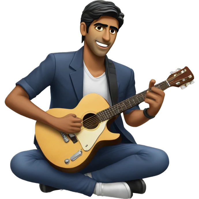 rishi sunak laying guitar emoji