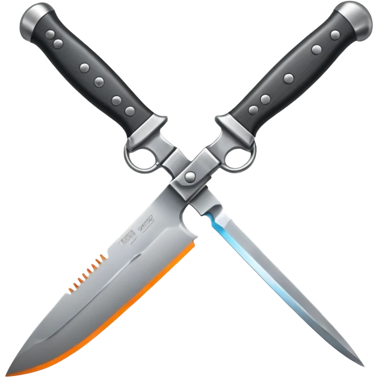 knife pointing  emoji