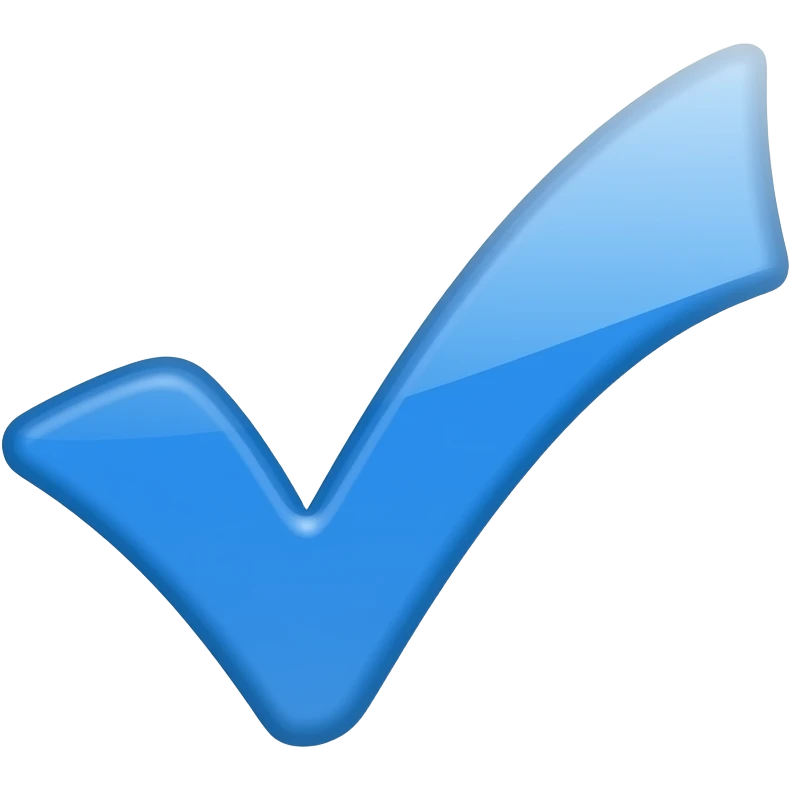 Resmi mavi tik emoji