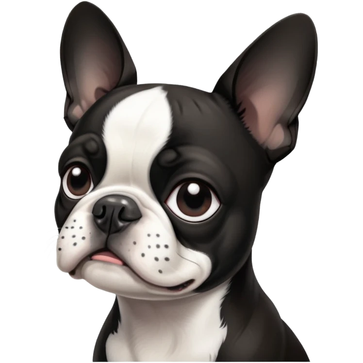 Boston terrier  emoji