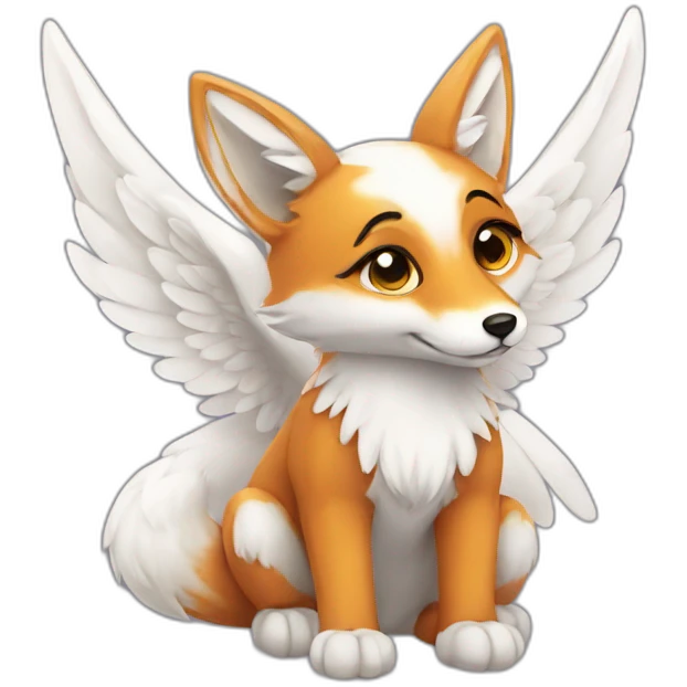 Angel Fox emoji