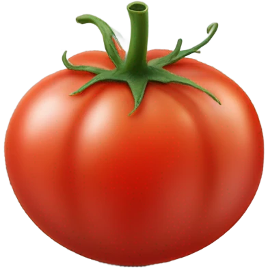Tomato with a nose emoji
