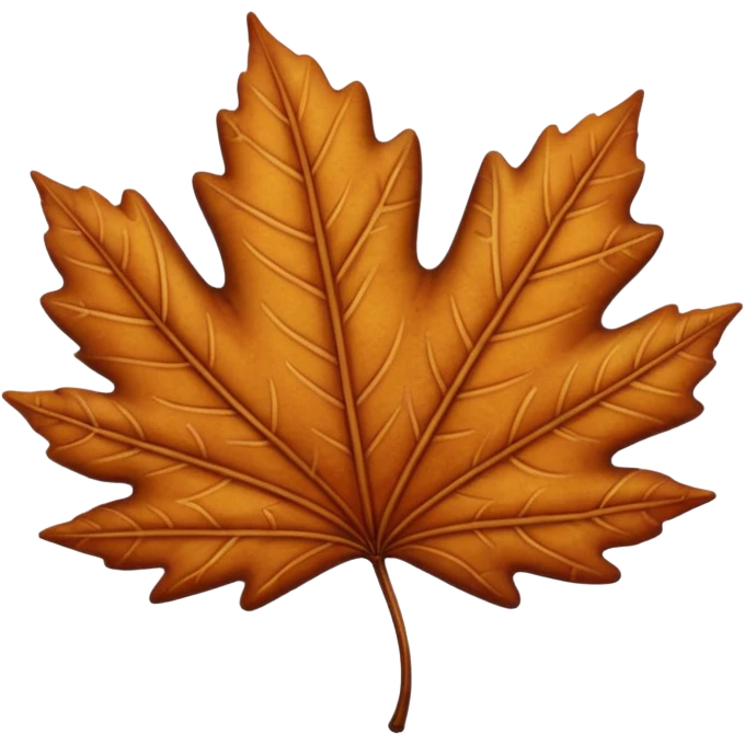 autumn leaf  emoji