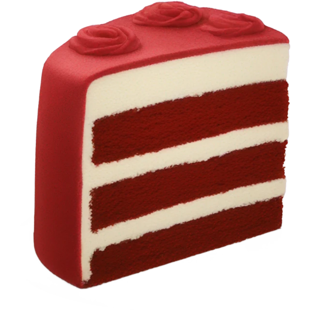 red velvet cake emoji