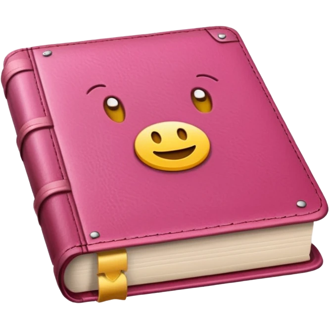 Libro rosa emoji