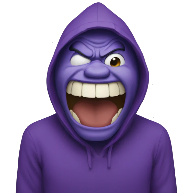 Ohio grimace emoji