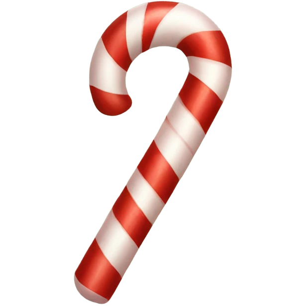 Candy cane emoji