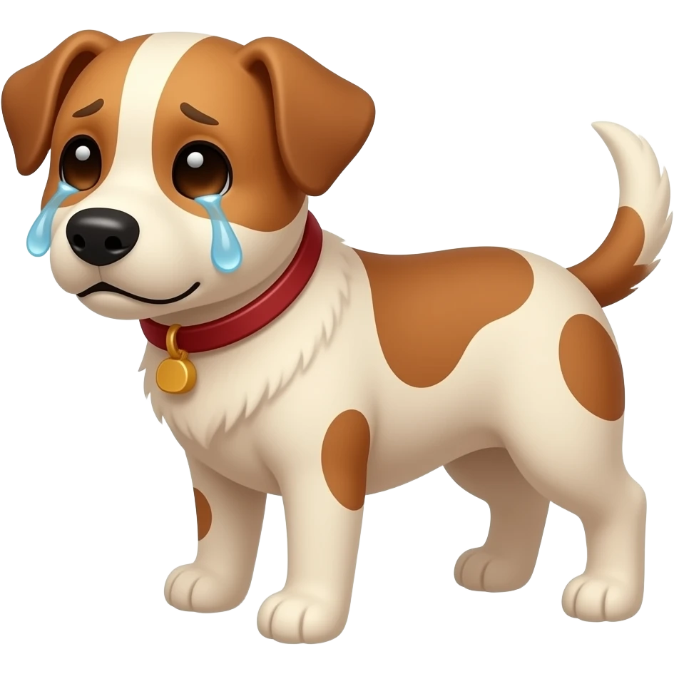 cachorro gritando emoji